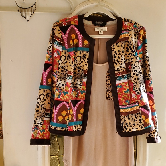 Peck & Peck NWOT vibrant light jacket - Picture 8 of 8